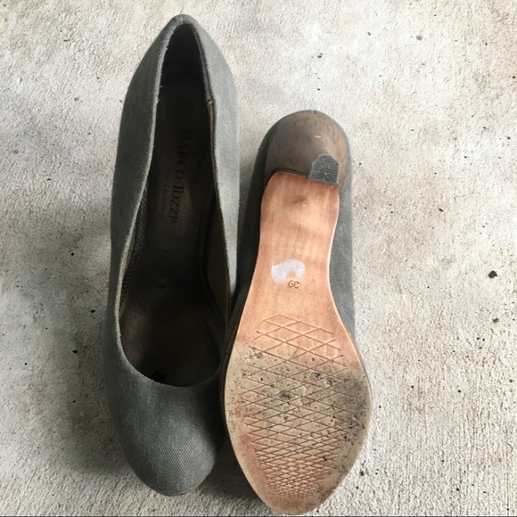 Cute Olive Marco Tozzi Heels - Picture 5 of 6